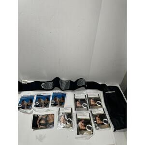 Slendertone Flex Abs Muscle Toner X10 Belt + 8 Gel Extras - NO Remote Charger